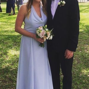 Amsale Chiffon Bridesmaid Dress